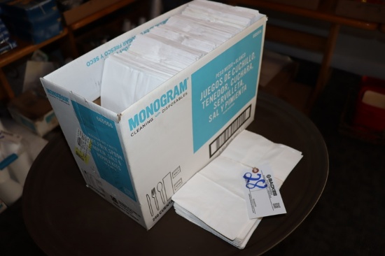 Box to go - White 6# paper bags