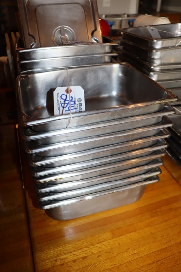 Times 9 - 1/2 x 4" stainless inset pans