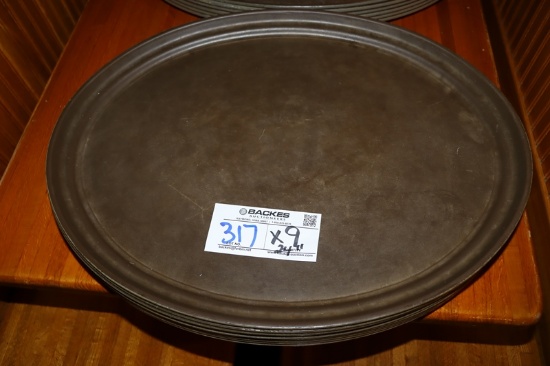 Times 9 - 24" oval service trays