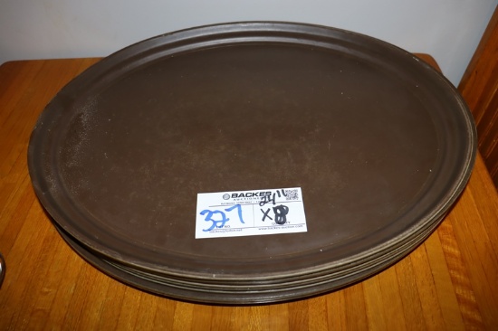 Times 8 - 24" oval service trays