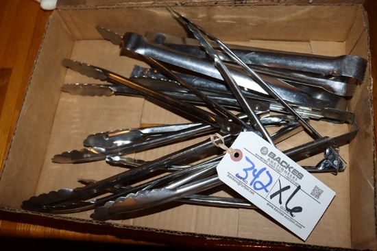 Times 6 - Stainless tongs