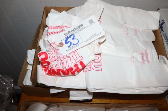 Box flat to go - Carry out bags