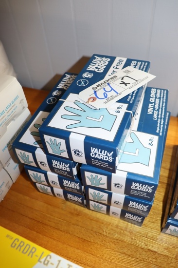Times 7 - Boxes of large latex gloves