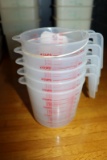 Times 5 - New plastic 32 oz. measuring cups