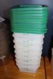 Times 8 - 2 quart food storage containers with lids