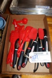 Box flat to go - Betty Crocker peelers, measuring spoons, & bowl scrapers