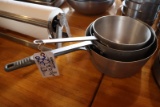 Times 3 - Aluminum 8-10 & 12 quart sauce pans