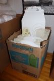 Case of chicken carry out boxes