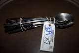Times 7 - Stainless service spoons