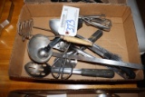 Box flat to go - ladles, potato masher, dippers, & more