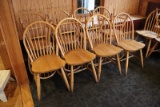 Times 12 - Windsor back wood dining chairs