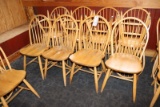 Times 12 - Windsor back wood dining chairs