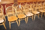 Times 12 - Windsor back wood dining chairs