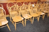 Times 12 - Windsor back wood dining chairs