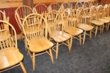 Times 12 - Windsor back wood dining chairs