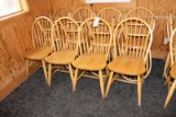 Times 12 - Windsor back wood dining chairs
