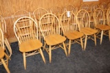 Times 12 - Windsor back wood dining chairs