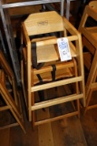 Times 2 - Wood high chairs