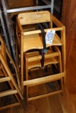 Times 2 - Wood high chairs