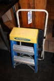 Werner 2' step ladder & stool