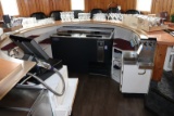 30' round sunken front bar with padded arm rail - take what you want
