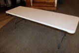 Times 4 - Lifetime 8' white banquet tables
