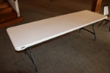 Times 3 - Lifetime 8' white banquet tables