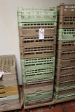 Portable dishwasher cart with 9 dish boxes