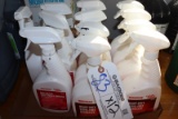 Times 12 - Bottles of sanitizer & degreaser