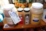 All to go - Rotisserie seasoning, coriander seasoning, mustard, & pickles