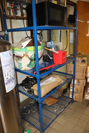Amco 24" x 42" blue rack