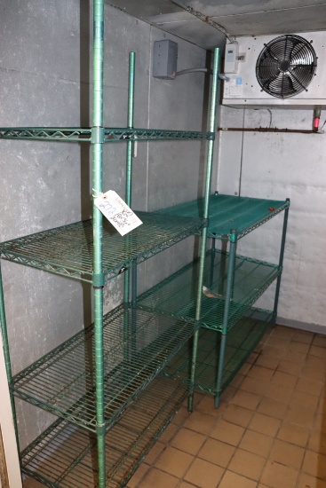 Times 2 - green coated racks - 24 x 48 and 18 x 36