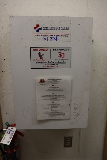 First Aid Kit with some inventory