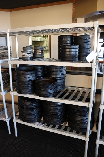 24" x 48" aluminum dunnage style rack