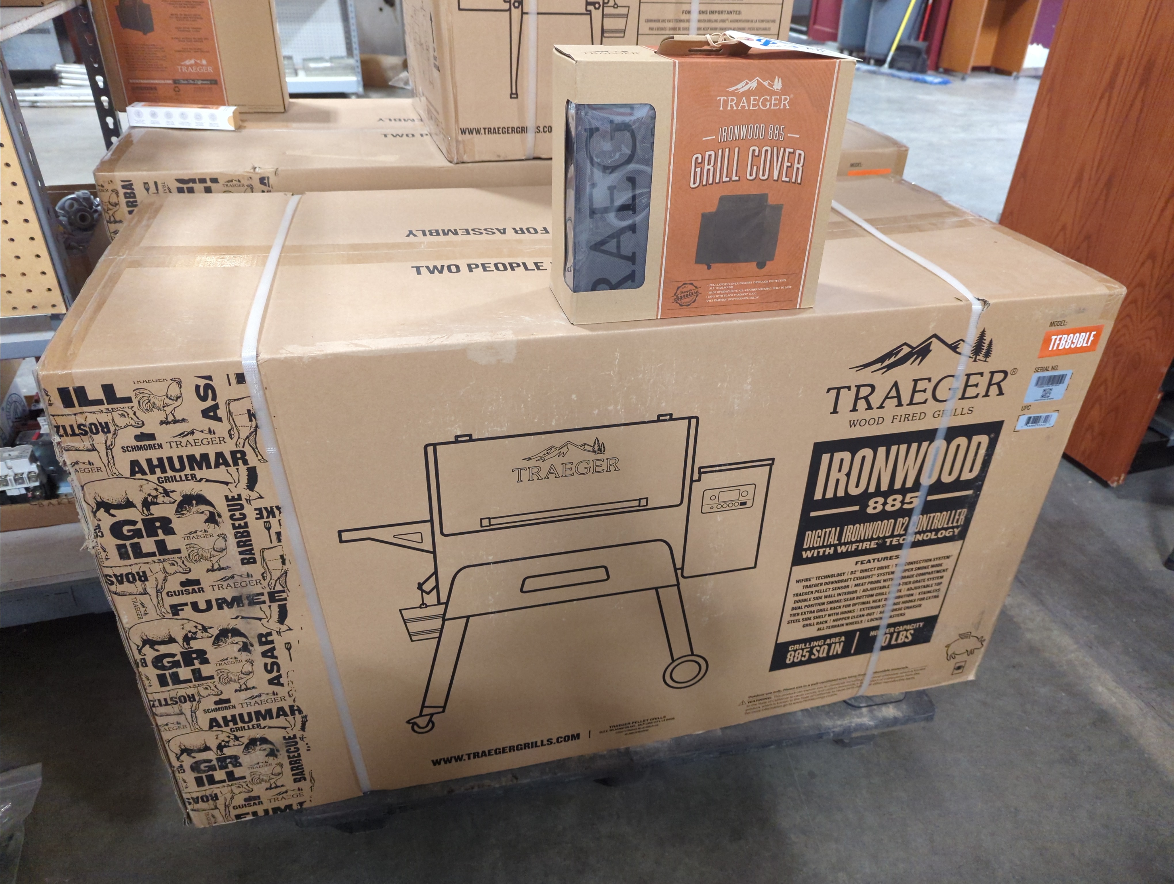 Traeger box cheap