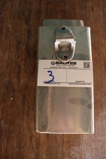 Stainless cap catcher