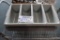 Times 3 - gray silverware bins