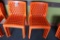 Times 8 - Lagoon Furniture Milan Style Orange Stackable Dinning Chair (pd $