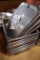 Times 9 - 1/2 x 4 stainless insets with lids