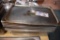 Times 6 - 12 x 20 x 6 stainless insets with 2 lids