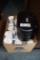 Times 2 - Complete toilet paper dispenser with case of paper