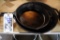 Times 2 - cast skillets - 10 and 13
