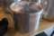 Approximate 8 qt stock pot with lids