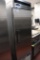 Atosa stainless 1 door portable cooler - door is locked and no key - brough