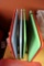 Set of 6 cutting boards with rack