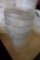 Times 3 - 4 qt round food storage containers with lids