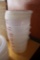 Times 4 - 18 qt food storage containers with lids