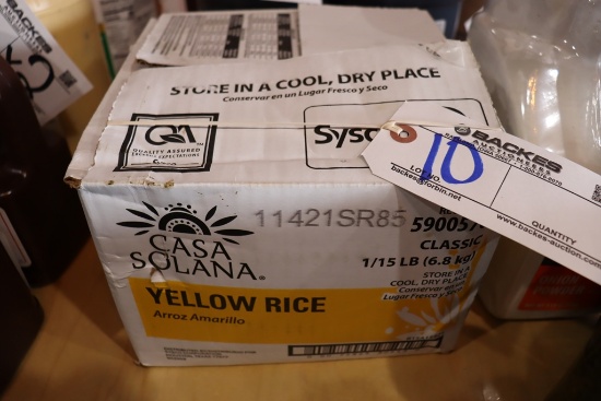Box of Casa Solana Yellow Rice