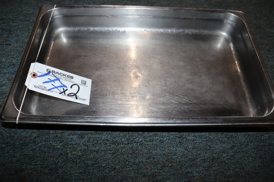 Times 2 - 12 x 20 x 2 stainless insets