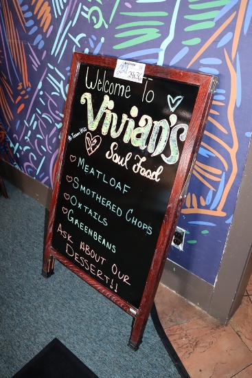 AARGO 24" x 36" dual sided sidewalk sign